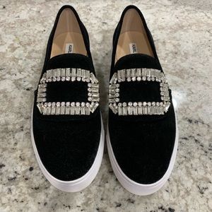 Karl Lagerfeld suede sneaker/loafer
